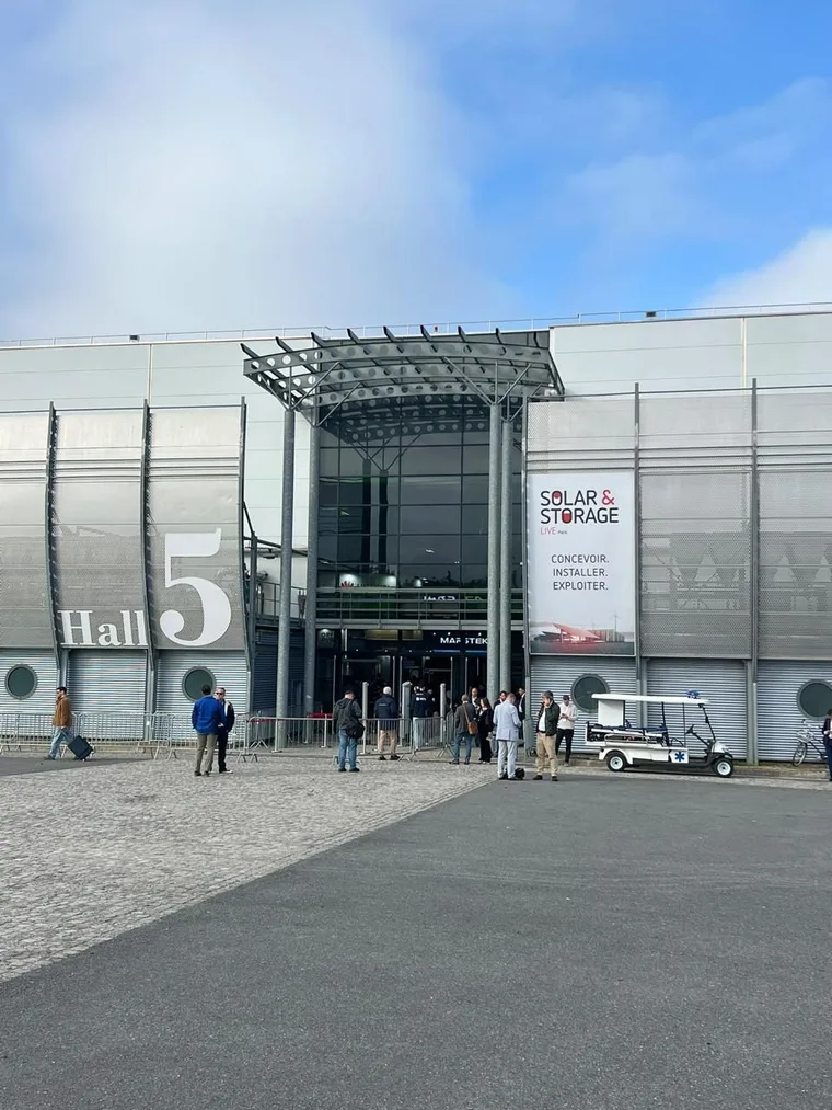 Entrée du salon Solar & Storage Live Paris 2026